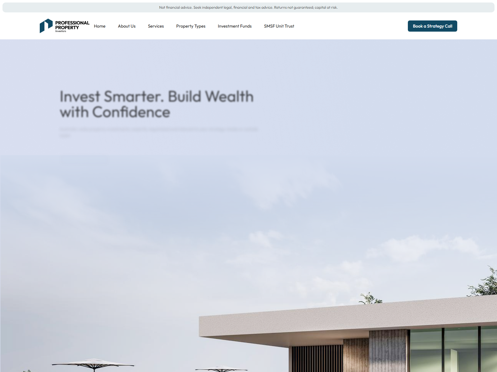 Professional Property Investors website — visit the live site